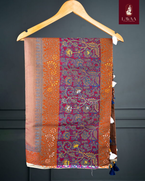 Cotton Fabric Saree - Image 4