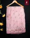 Embroidered Organza Saree - Image 4