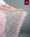 Embroidered Organza Saree - Image 3