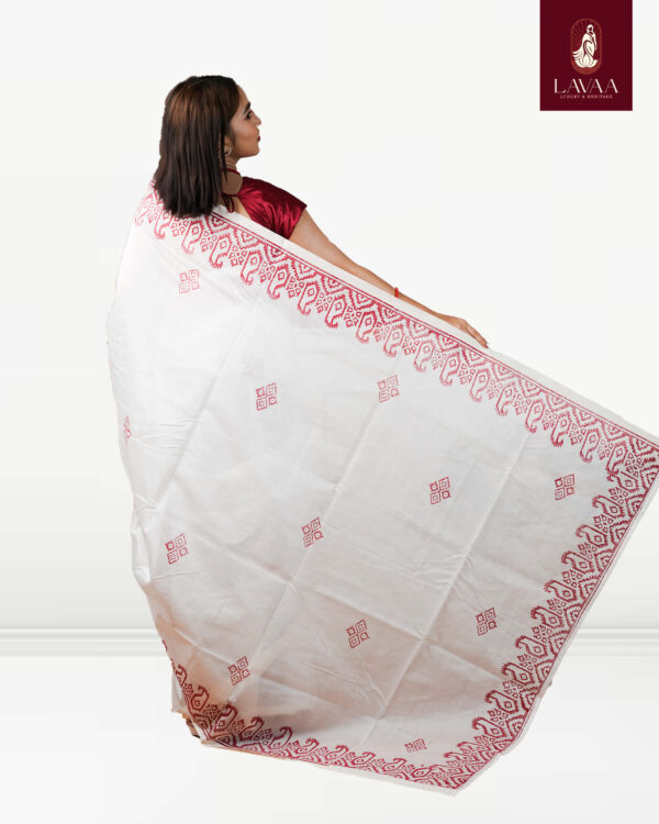 Half Silk Saree - Image 2